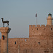 Rhodes-city, Agios Nikolaos Fortress and Rhodian Doe