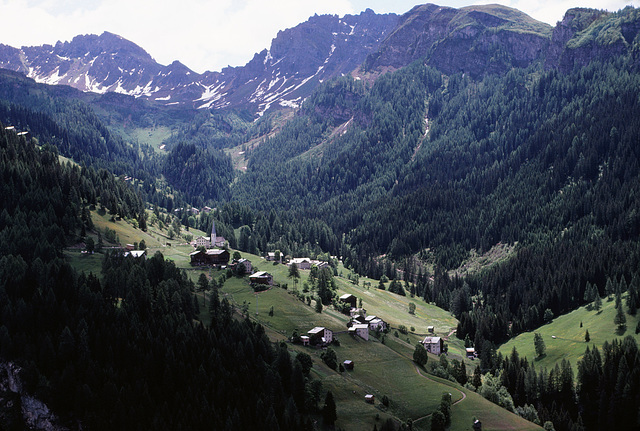 Itallian Villiage In the Alps.