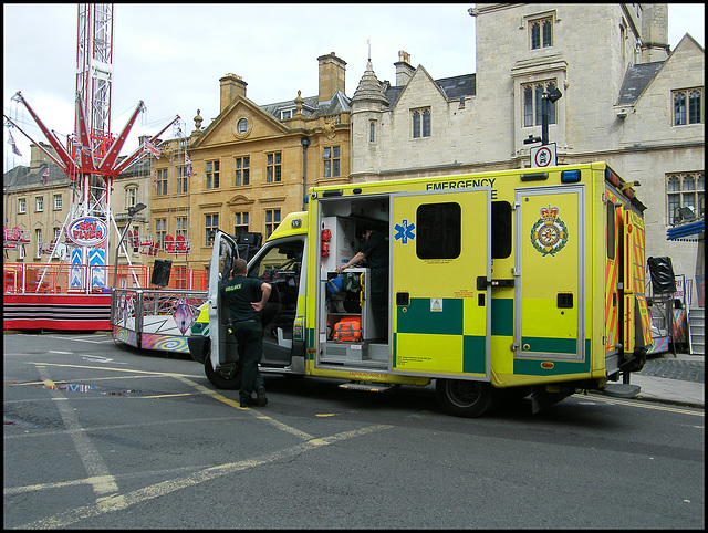 fairground ambulance