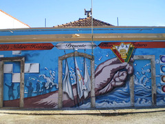 Mural of local association.