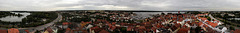 360°-Panorama von Waren an der Müritz