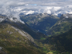 Geiranger Fjord from Dalsnibba