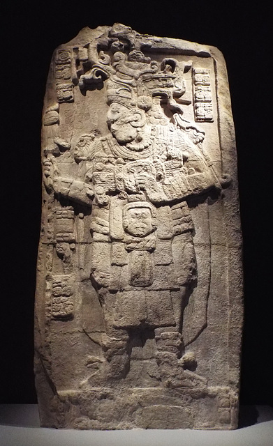 King Yuknoom Stele in the Metropolitan Museum, December 2022