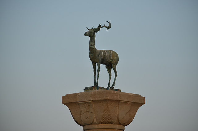 Rhodes-city, Sculpture of Rhodian Deer