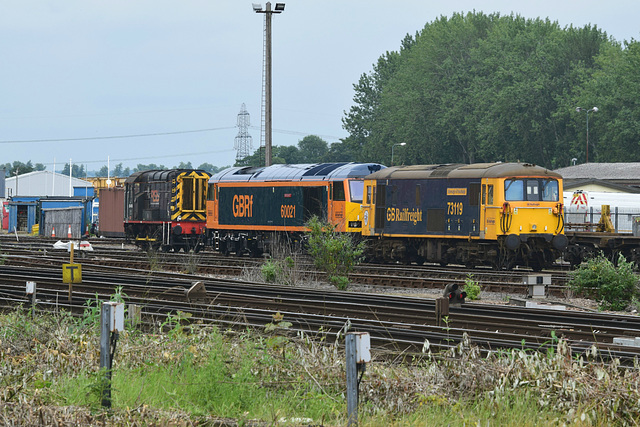 Mixed Traction at Eastleigh - 25 June 2019