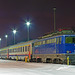 1142.635-0 von northrail mit einem Eisenbahtouristikzug vorübergehend abgestellt in Chemnitz