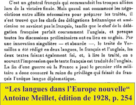 Antoine Meillet — Les langues dans l'Europe nouvelle