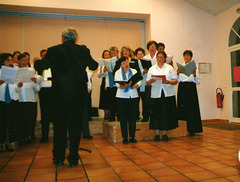 Concert Mille Chœurs à Blandy le 16 mars 2002
