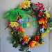 Spring Series ~ 2017 ~    Spring has Sprung!  an Easter Wreath for storage room !