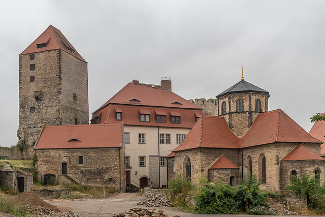 Burg Querfurt, Innenhof