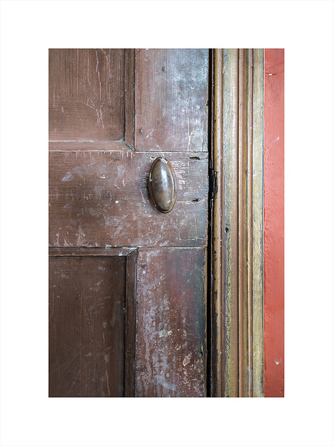 old door in a atelier