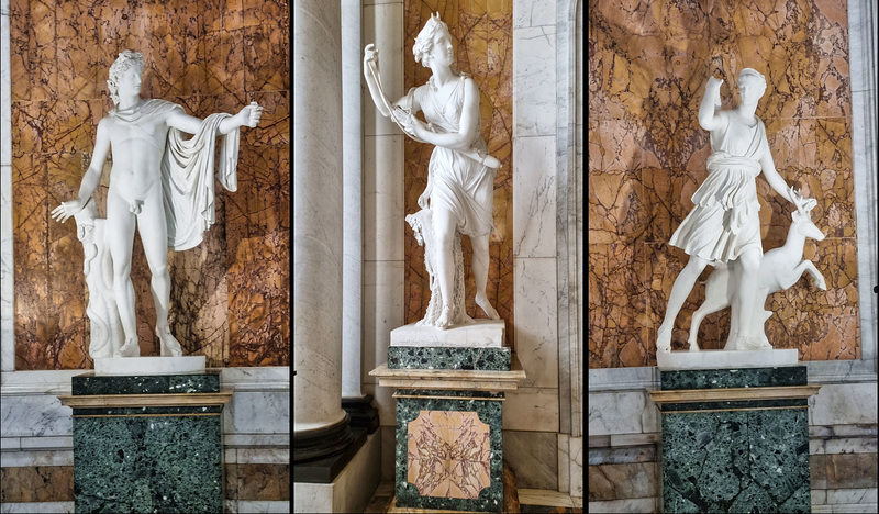 Bildergalerie von Sanssouci - Potsdam - Statuen