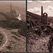 Wheal Coates tin mine, then and now. For Andy