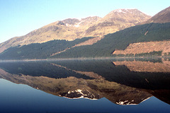 Reflections of Loch Lochy