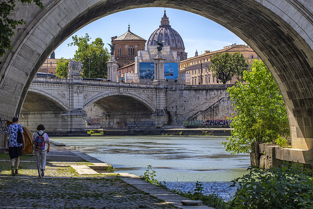 Vatican from Tevere River