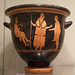 Terracotta Bell Krater Attributed to the Painter of London E497 in the Metropolitan Museum of Art, February 2012