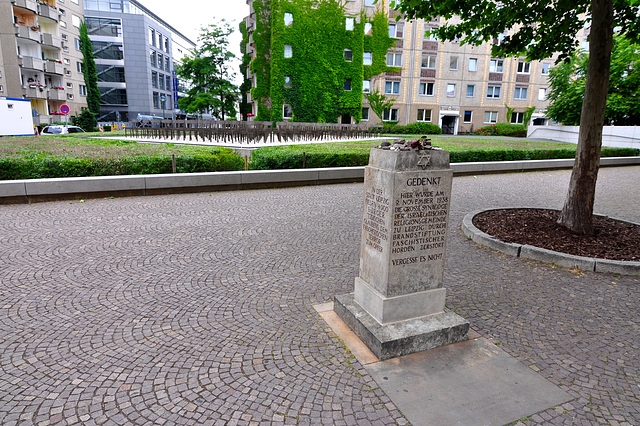 Leipzig 2015 – Monument for the synagogue
