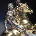 Detail of the Drinking Cup in the Form of a Horse and Rider in the Metropolitan Museum of Art, February 2020