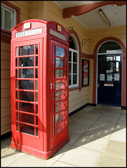 station phone box