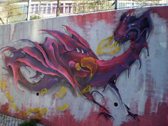 Dragon painting.