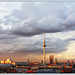 Evening clouds over Berlin