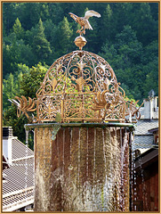 Antica fontana di Bousson : Detail -