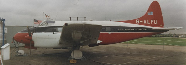 de Havilland Dove 6 G-ALFU (Civil Aviation Flying Unit)