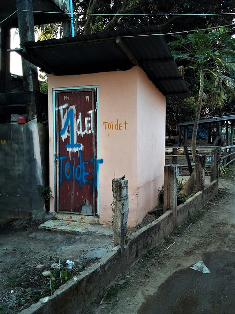 Toidet ou toilette ?   (Laos)