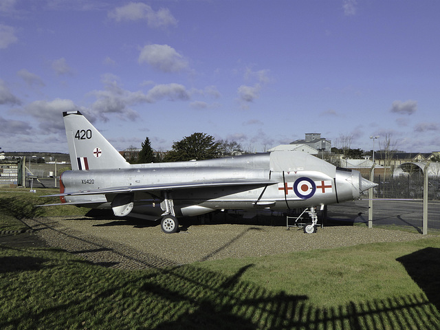 Lightning Jet at the Royal Aircraft Establishment Museum, Farnborough