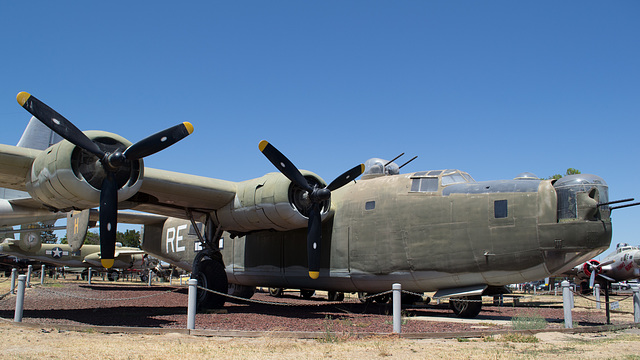 Atwater CA Castle Air Museum B-24M (#0005)