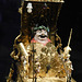 Detail of the Automaton Clock with Bacchus Figure in the Metropolitan Museum of Art, February 2020