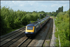 train approaching Oxford
