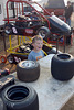 Corbin, a 4-year-old go cart racer