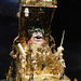 Detail of the Automaton Clock with Bacchus Figure in the Metropolitan Museum of Art, February 2020