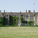 Parham House and croquet lawn