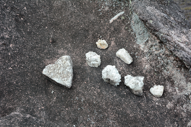Venezuela, Roraima Flat Surface, Rhinestone Crystal Stones