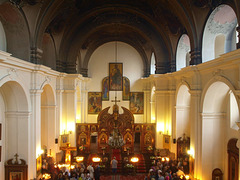 Ortodoksa preĝejo de Sanktaj Cirilo kaj Metodo en Prago (interno)