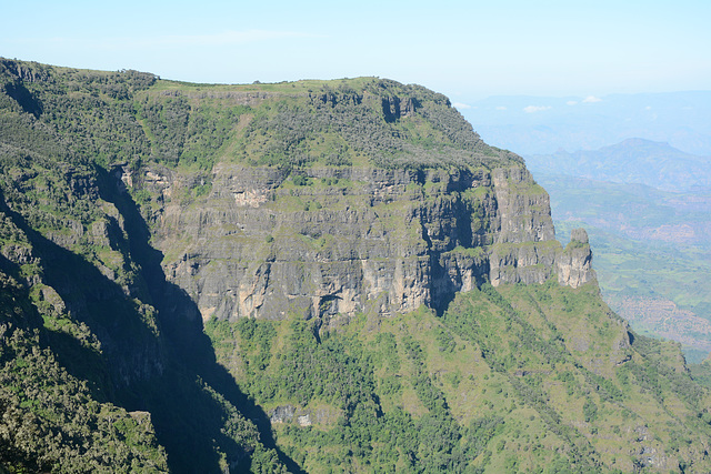 Ethiopia, Cliffs of Simien Mountains