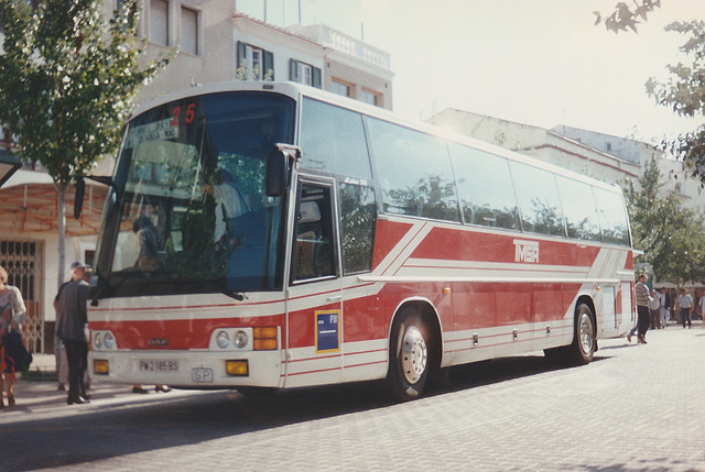 Transportes Menorca SA (TMSA) 25 (PM 2185 BS) - Oct 1996 337-10