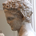 Detail of the Head and Back of a Marble Satyr in the Metropolitan Museum of Art, May 2012