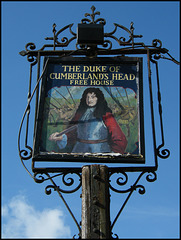 Duke of Cumberland's Head sign