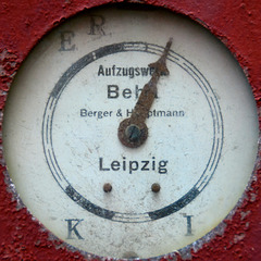 Leipzig 2015 – Leipziger Baumwollspinnerei – Lift indicator