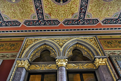 Gilbert Scott Bar Ceiling, #2 – St. Pancras Renaissance London Hotel, Euston Road, London, England
