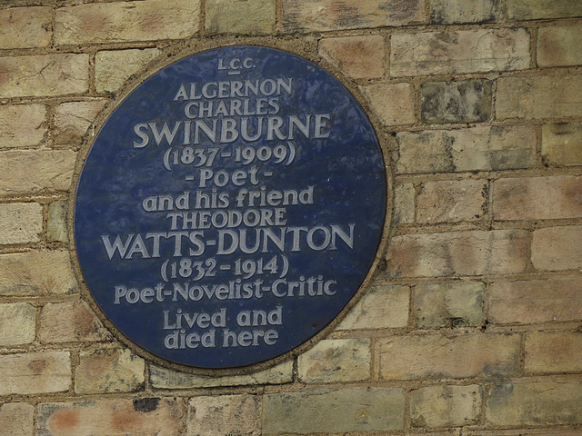 swinburne's house, putney, london