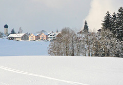 Dorf im Allgäu