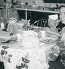 Halloween Get-Together with Owl and Black Cat Decorations, October 1971 (Cropped)