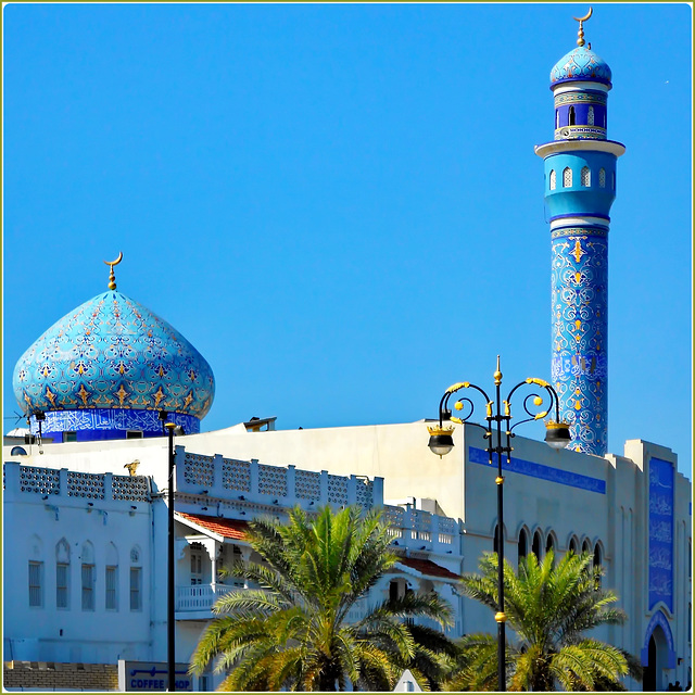 Oman: Mutrah -  Al Sayyidah Khadijah mosque