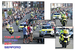 'Police STOP cycle race' - Seaford - 13.9.2014