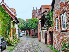 Lüneburg, eine Altstadtstraße