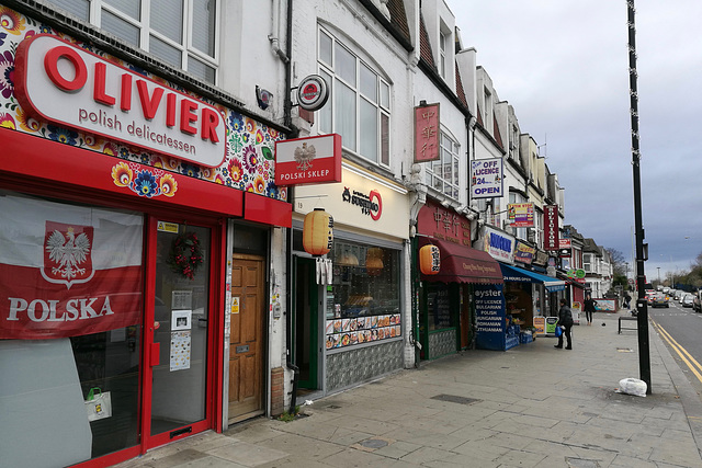 London 2018 – Foreign shops